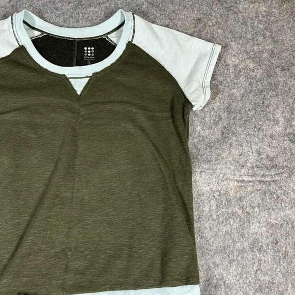 Title Nine Dress Womens Small Sweatshirt Pockets Green Casual Athleisure Outdoor - Picture 2 of 9